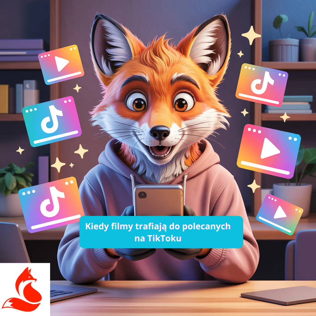 Kiedy filmy trafiają do polecanych na TikToku